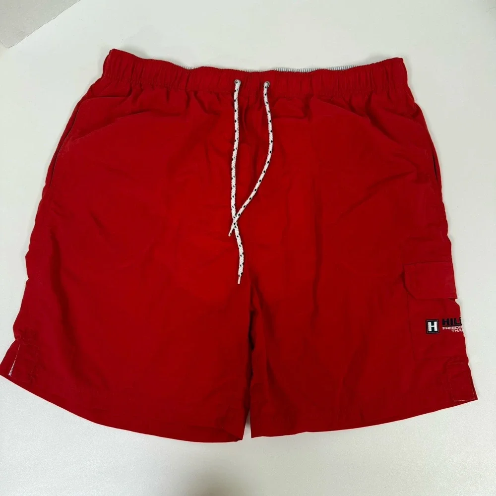 Tommy Hilfiger Red Men’s Swim Board Shorts